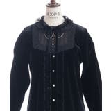 ブロッキングベロアプルオーバー | axes femme | 詳細画像26