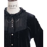 ブロッキングベロアプルオーバー | axes femme | 詳細画像28