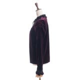 ブロッキングベロアプルオーバー | axes femme | 詳細画像9