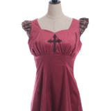 ベロア×チェックフリルOP | axes femme | 詳細画像11