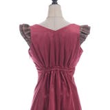 ベロア×チェックフリルOP | axes femme | 詳細画像15