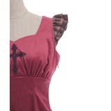 ベロア×チェックフリルOP | axes femme | 詳細画像16