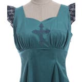 ベロア×チェックフリルOP | axes femme | 詳細画像30