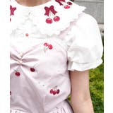 チェリー×ローズ刺繍ジャンパースカート | axes femme | 詳細画像6 