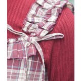 コットンレース使チェックOP | axes femme | 詳細画像6