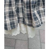 コットンレース使チェックOP | axes femme | 詳細画像8