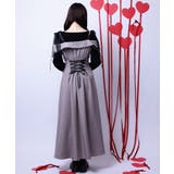 チュールリボン付ワンピース | axes femme | 詳細画像3 