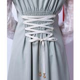 チュールリボン付ワンピース | axes femme | 詳細画像6 