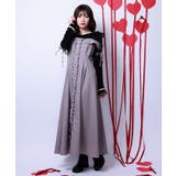 グレー | チュールリボン付ワンピース | axes femme