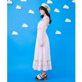 メローフリルストライプジャンパースカート | axes femme | 詳細画像2 
