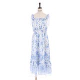紫陽花柄ショルダーリボンワンピース | axes femme | 詳細画像10