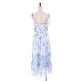 紫陽花柄ショルダーリボンワンピース | axes femme | 詳細画像12