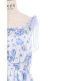 紫陽花柄ショルダーリボンワンピース | axes femme | 詳細画像19