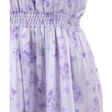 紫陽花柄ショルダーリボンワンピース | axes femme | 詳細画像26