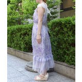 紫陽花柄ショルダーリボンワンピース | axes femme | 詳細画像3
