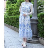 紫陽花柄ショルダーリボンワンピース | axes femme | 詳細画像4
