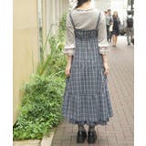 チェック柄キャミワンピース | axes femme | 詳細画像2