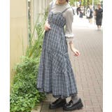 チェック柄キャミワンピース | axes femme | 詳細画像5