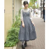 チェック柄キャミワンピース | axes femme | 詳細画像6