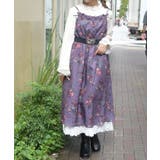 実りの秋柄ワンピース | axes femme | 詳細画像6 