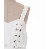 レースアップティアードワンピース | axes femme | 詳細画像11