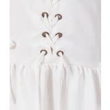 レースアップティアードワンピース | axes femme | 詳細画像8