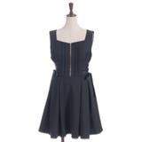 リボン付センタージップジャンパースカート | axes femme | 詳細画像26 