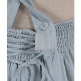 ダブルリボンストライプジャンパースカート | axes femme | 詳細画像15 