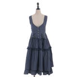 ダブルリボンストライプジャンパースカート | axes femme | 詳細画像16 