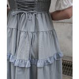 ダブルリボンストライプジャンパースカート | axes femme | 詳細画像6 