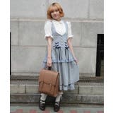 ダブルリボンストライプジャンパースカート | axes femme | 詳細画像9 