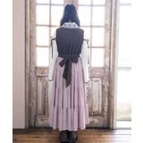 トレンチ風バイカラージャンパースカート | axes femme | 詳細画像3 