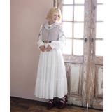 ピンク | トレンチ風バイカラージャンパースカート | axes femme