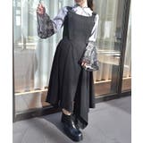 黒 | イレヘムシルエットジャンスカ | axes femme