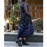 彼岸花柄プリーツジャンスカ | axes femme | 詳細画像10