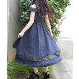 裾チュールワンピース | axes femme | 詳細画像13