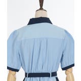 ストライプ配色シャツワンピース | axes femme | 詳細画像12 