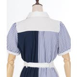 ストライプ切替シャツワンピース | axes femme | 詳細画像11