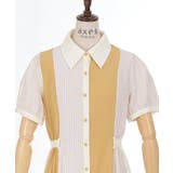 ストライプ切替シャツワンピース | axes femme | 詳細画像16