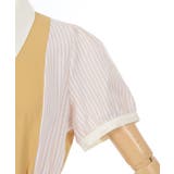 ストライプ切替シャツワンピース | axes femme | 詳細画像22