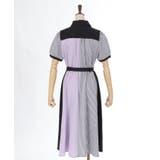 ストライプ切替シャツワンピース | axes femme | 詳細画像25