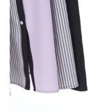 ストライプ切替シャツワンピース | axes femme | 詳細画像27