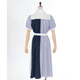 ストライプ切替シャツワンピース | axes femme | 詳細画像6