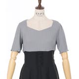 ハイウエストドッキングワンピース | axes femme | 詳細画像17 