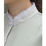 ストライプ切替シャツワンピース | axes femme | 詳細画像10