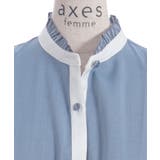 ストライプ切替シャツワンピース | axes femme | 詳細画像24