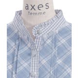 チェック切替パッチワークワンピース | axes femme | 詳細画像14