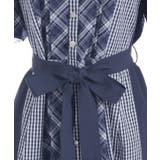 チェック切替パッチワークワンピース | axes femme | 詳細画像22