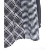 チェック切替パッチワークワンピース | axes femme | 詳細画像29