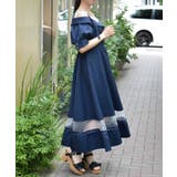 オフショル風ストライプワンピース | axes femme | 詳細画像11 